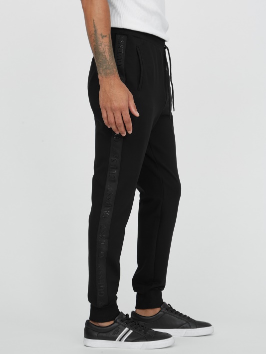 Atspėkite Ekologišką Andrew Logotipą Joggers Jet Black
