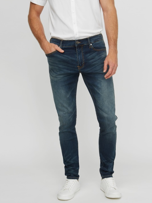Sammy Super Stretch Modern Skinny Jeans Dark Wash Atspėti