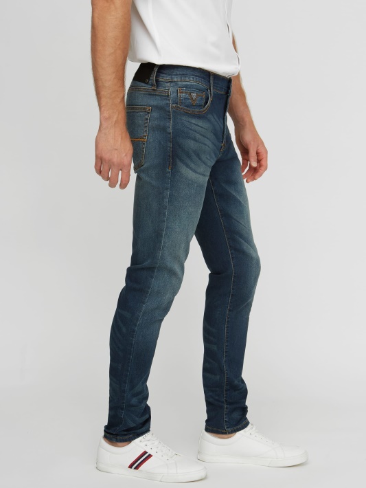 Sammy Super Stretch Modern Skinny Jeans Dark Wash Atspėti