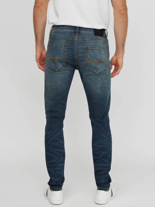 Sammy Super Stretch Modern Skinny Jeans Dark Wash Atspėti