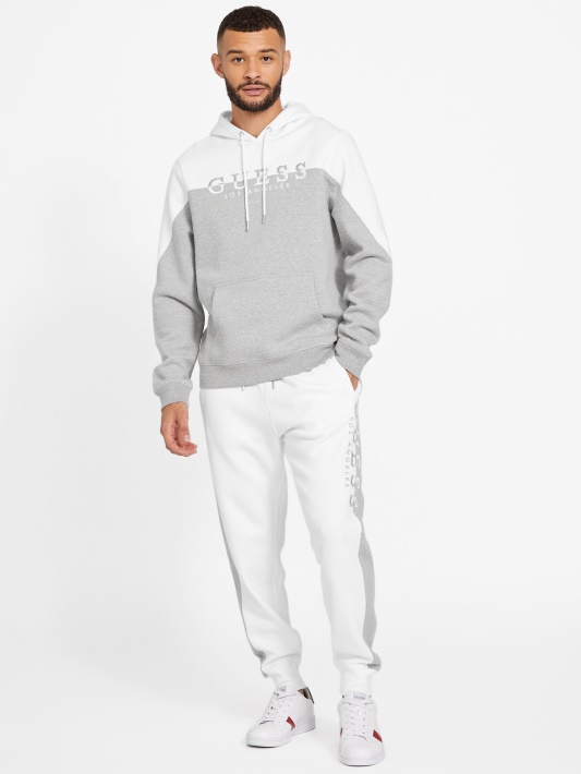Atspėkite Ekologišką Marcus Logotipą Joggers Grynai Balti