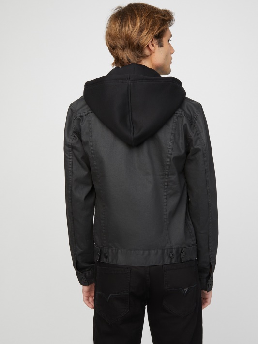 Rakim Džinsinė Striukė Guess Black Wash