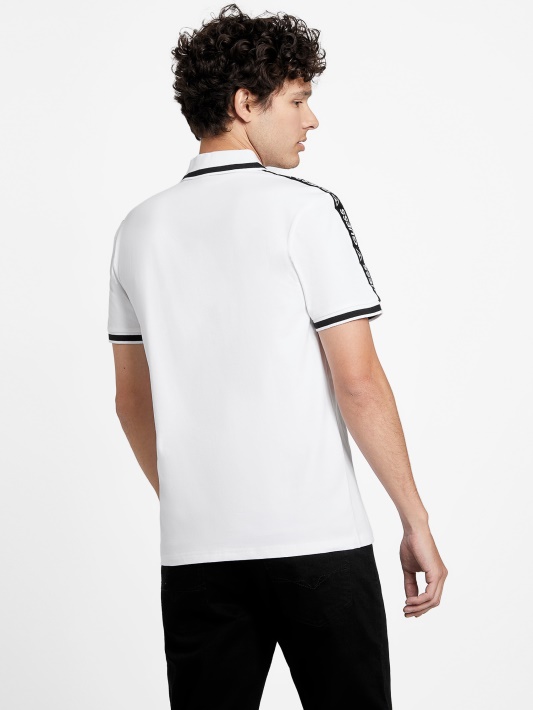 Atspėk Grynai Baltas Eko Jon Zip Polo