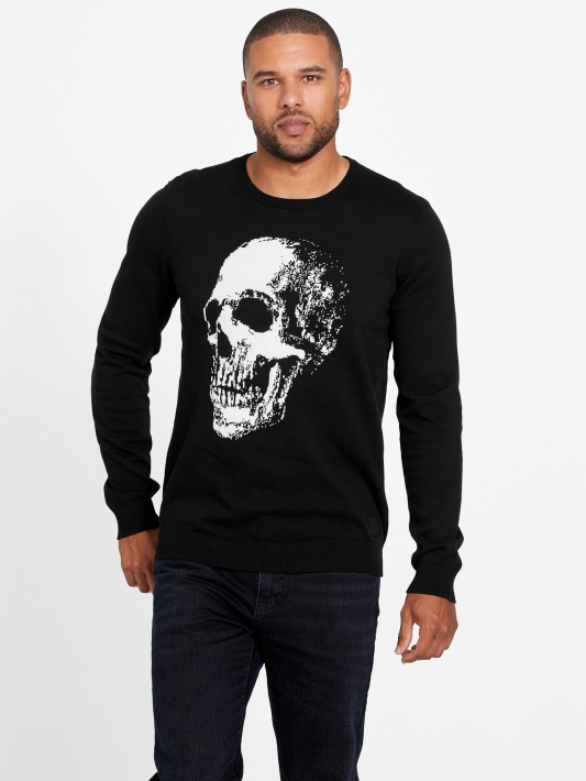 Spėk Leander Crewneck Megztinis Juodas