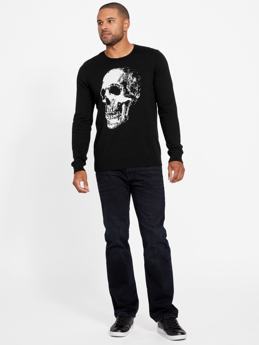 Spėk Leander Crewneck Megztinis Juodas