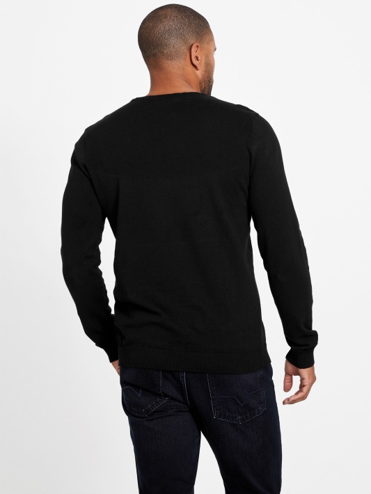 Spėk Leander Crewneck Megztinis Juodas