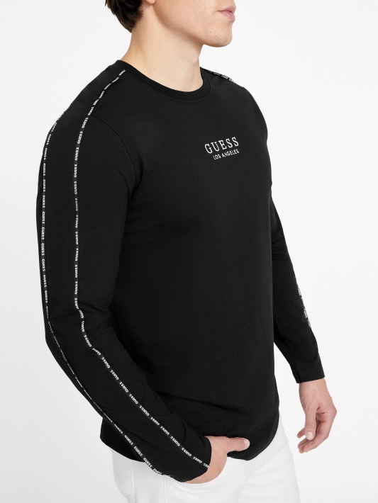 Eco Mat Crewneck Tee Guess Jet Juoda