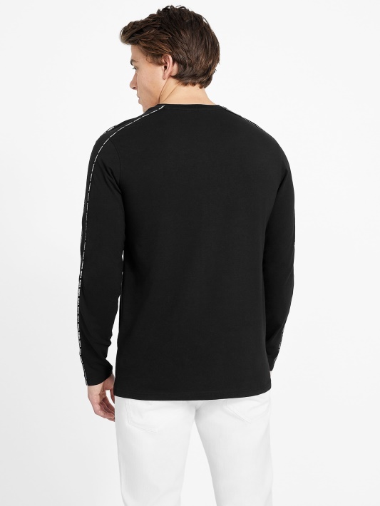 Eco Mat Crewneck Tee Guess Jet Juoda