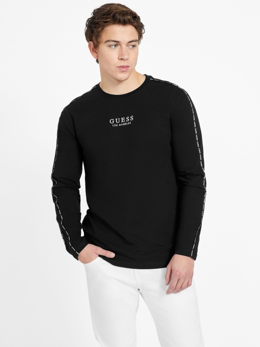 Eco Mat Crewneck Tee Guess Jet Juoda