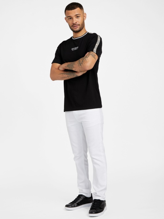 Manny Pled Crewneck Tee Jet Juodas Spėjimas