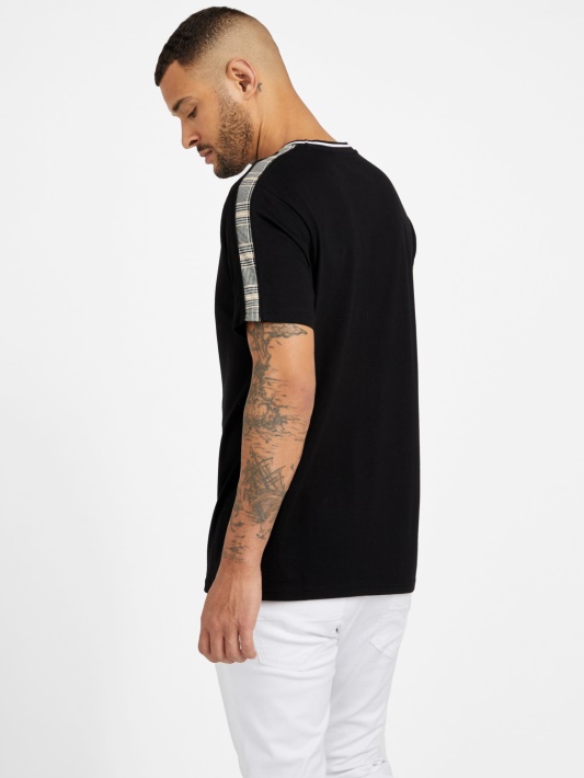 Manny Pled Crewneck Tee Jet Juodas Spėjimas