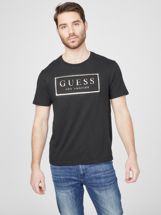 Colt Reljefinis Logotipas Tee Jet Juodas Spėjimas