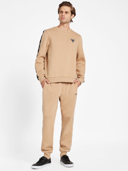 Skrudinta Taupe Guess Eco Dover Jogger