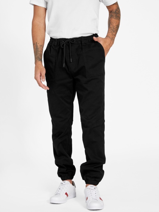Jet Black Spėti Hemi Joggers