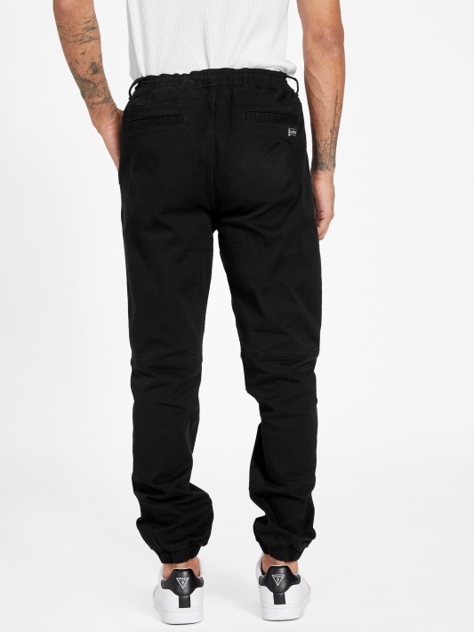 Jet Black Spėti Hemi Joggers