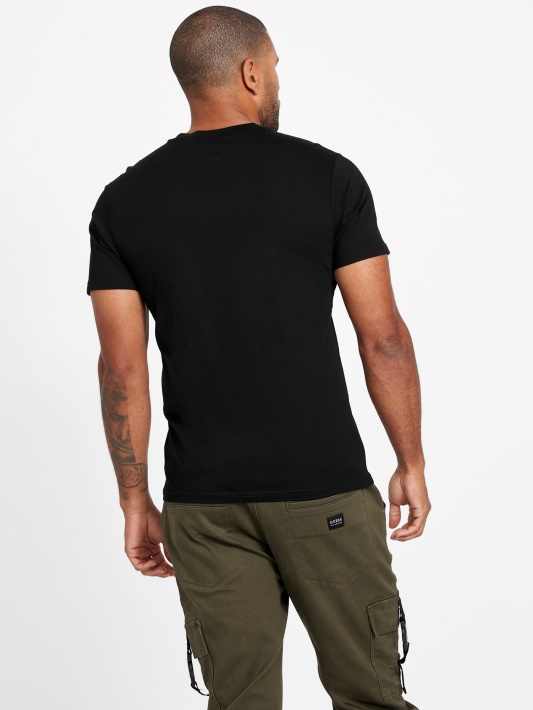 Gobi Logotipas Crewneck Tee Jet Juodas Spėjimas