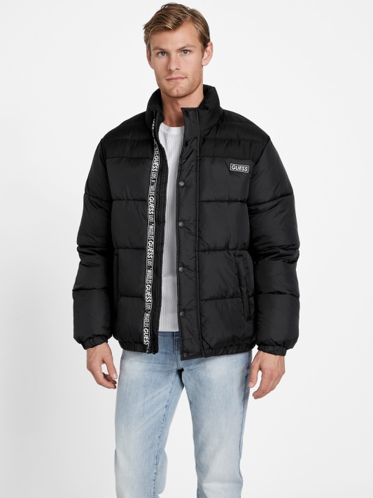 Eko Ralph Puffer Striukė Jet Black Spėjimas