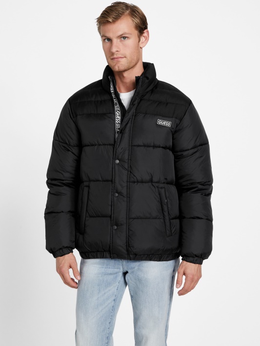 Eko Ralph Puffer Striukė Jet Black Spėjimas