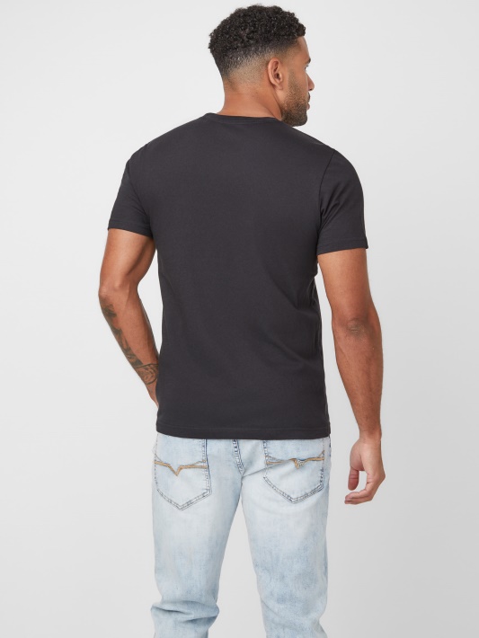 Pekah Camo-print Logotipas Tee Jet Juodas Spėjimas