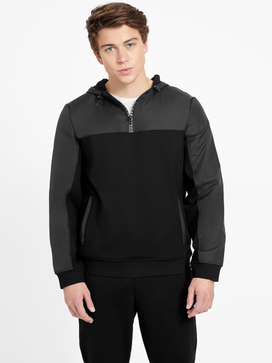 Takoda Hoodie Guess Jet Juodas