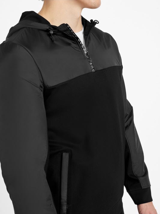Takoda Hoodie Guess Jet Juodas
