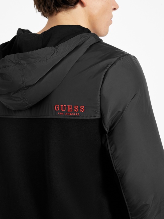 Takoda Hoodie Guess Jet Juodas