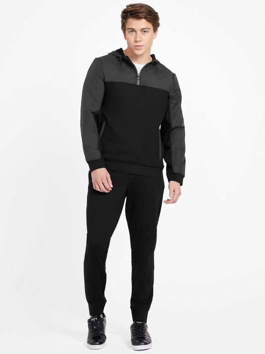 Takoda Hoodie Guess Jet Juodas