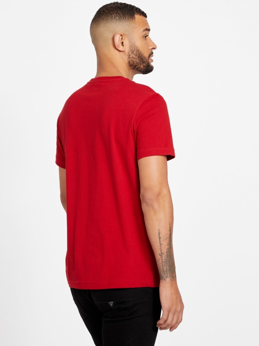 Nivellen Logo Tee Varsity Raudonas Spėjimas