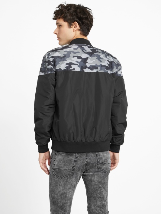 Ekologiška Kilpinė Skrydžio Striukė Guess Camo Multi