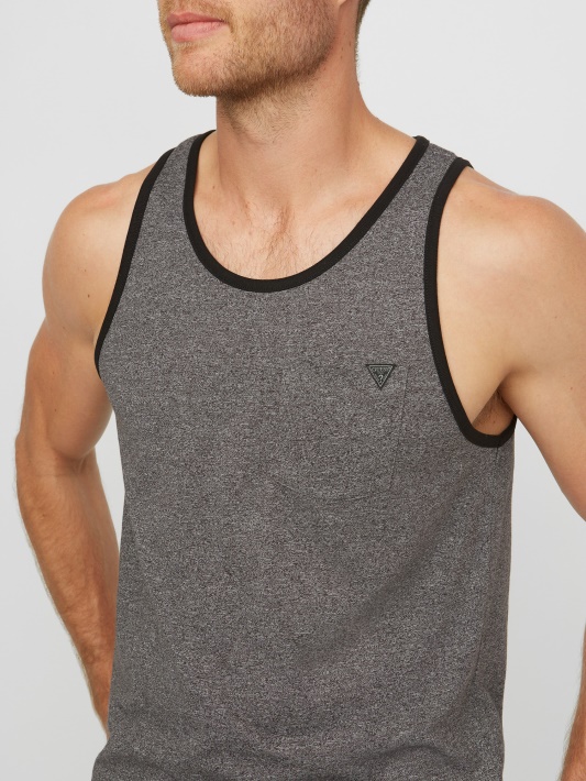Roy Marled Tankas Atspėti Jet Black Multi