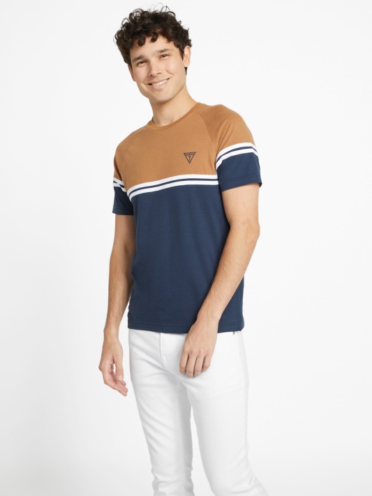 Eco Kido Color-block Tee Coconut Latte Spėjimas
