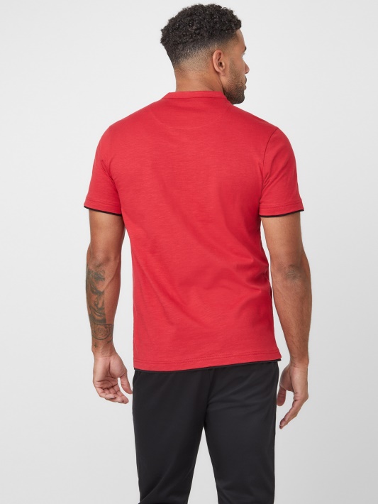 Edgar Henley Tee Spėti Varsity Raudona