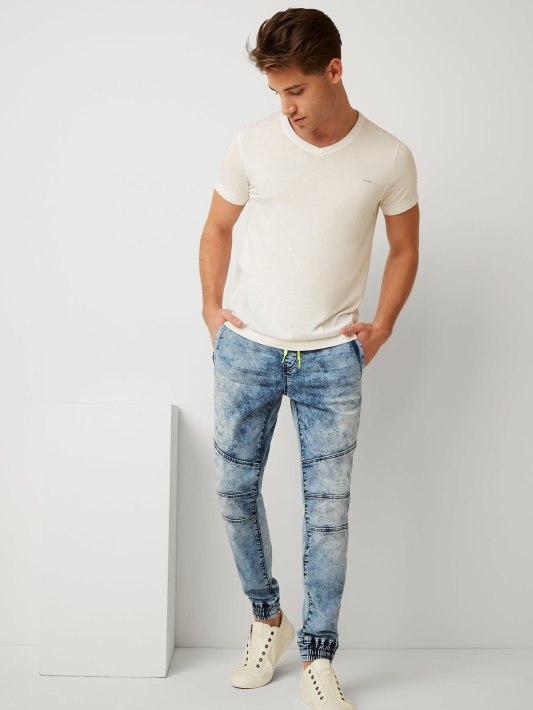 Armin V-neck Marškinėliai Grynai Baltas Spėjimas