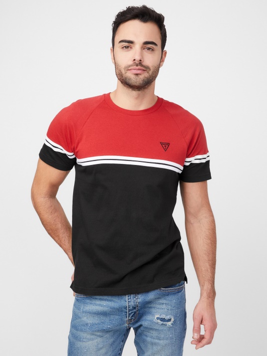 Jet Black Eco Kido Color-block Marškinėliai Spėlioti