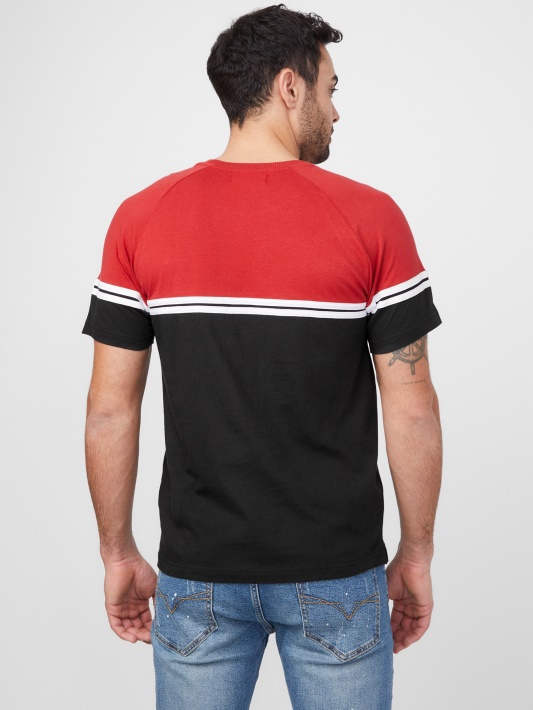 Jet Black Eco Kido Color-block Marškinėliai Spėlioti