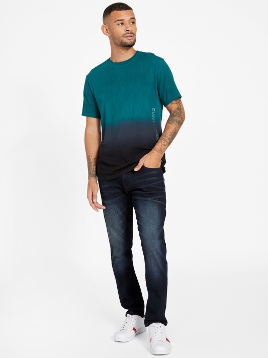 Spėk Olsen Dip-dye Tee Karališkoji žalsva