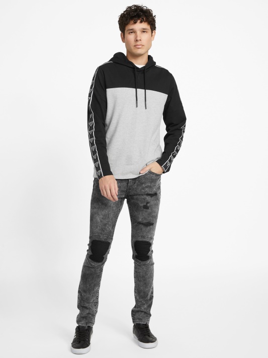 Eco Rudy Hoodie Guess šviesiai Viržių Pilka