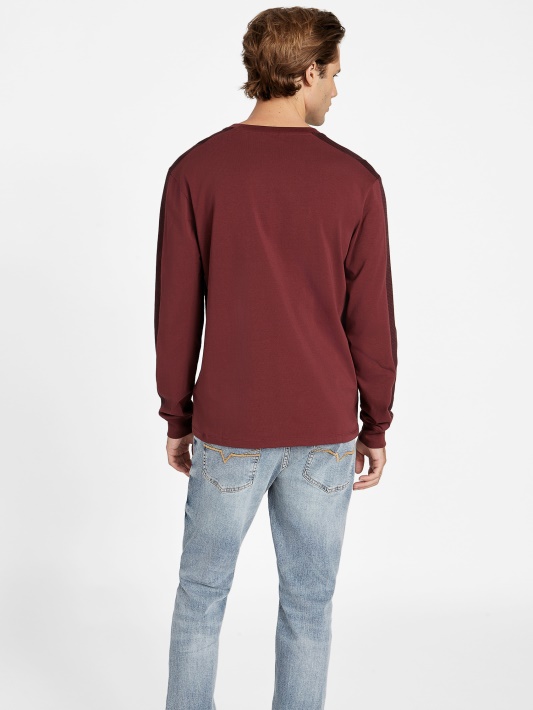Marmont Red Multi Eco Arto Color-block Crewneck Megztinis Spėjimas