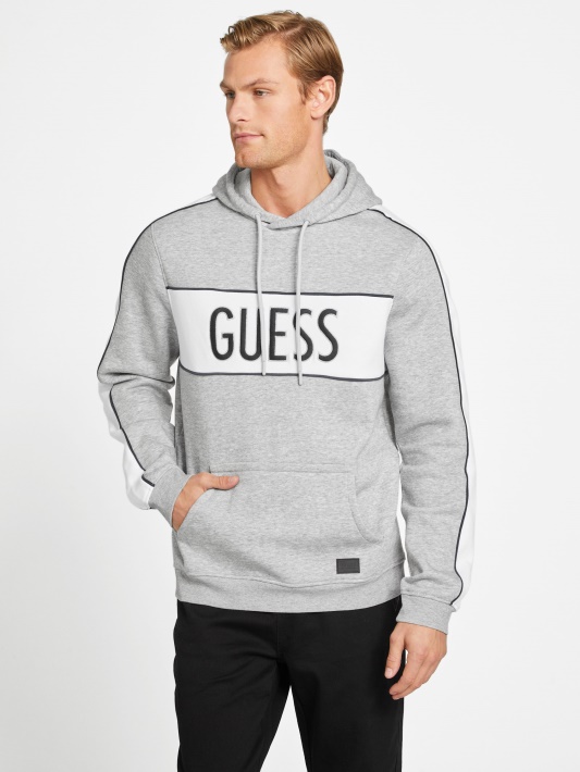 Spėk Iben Hoodie šviesiai Melanžinės Pilkos Spalvos
