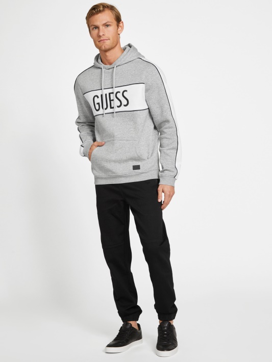 Spėk Iben Hoodie šviesiai Melanžinės Pilkos Spalvos