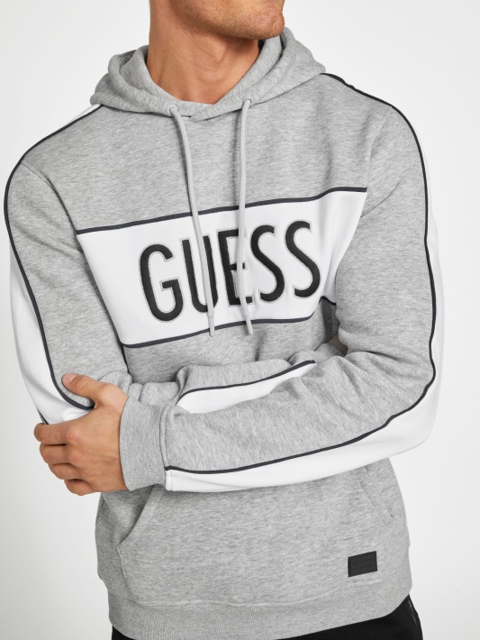 Spėk Iben Hoodie šviesiai Melanžinės Pilkos Spalvos