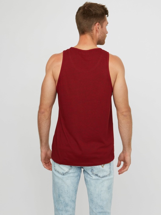 Varsity Red Multi Roy Marled Tank Spėjimas