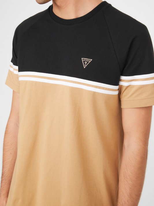 Skrudinta Taupe Kido Color-block Tee Spėjimas