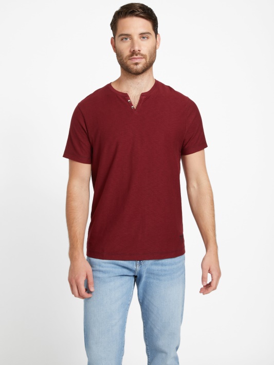 Atspėkite Vino Eco Ricky Split Marškinėlį
