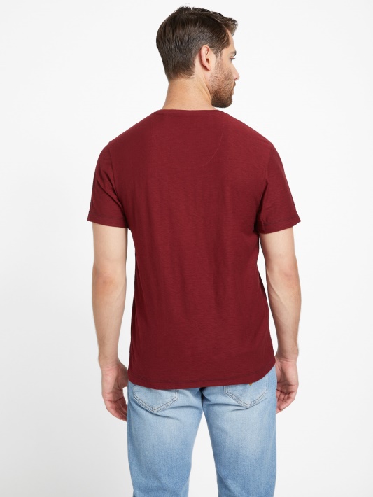 Atspėkite Vino Eco Ricky Split Marškinėlį