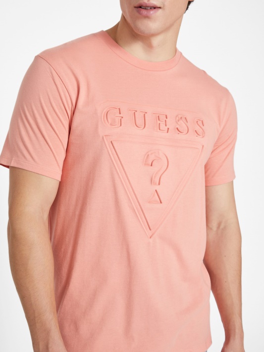 Sun Florid Guess Logotipas Crewneck Marškinėliai