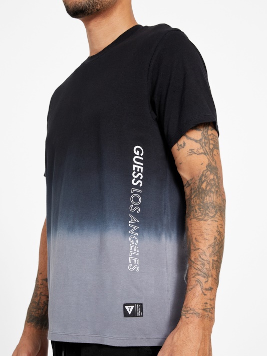 Atspėti Jet Black Olsen Dip-dye Marškinėliai