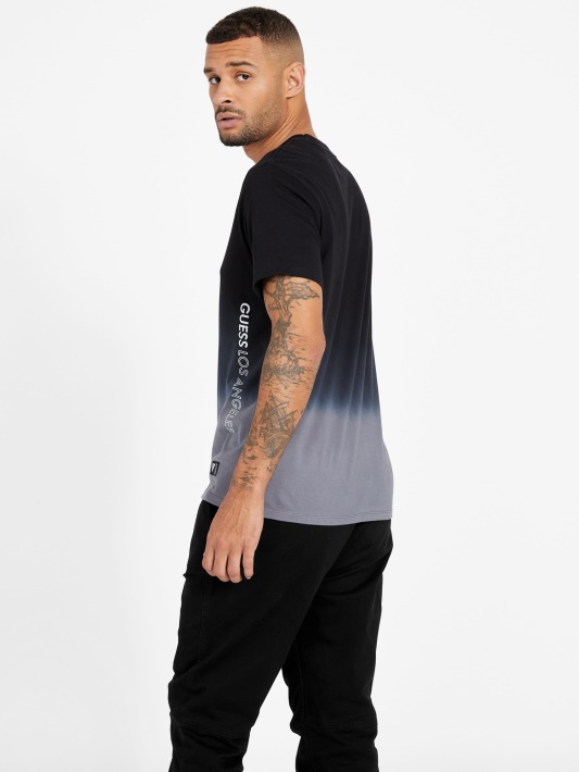 Atspėti Jet Black Olsen Dip-dye Marškinėliai