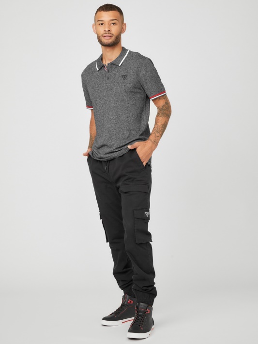 Jet Black Multi Richie Polo Spėjimas