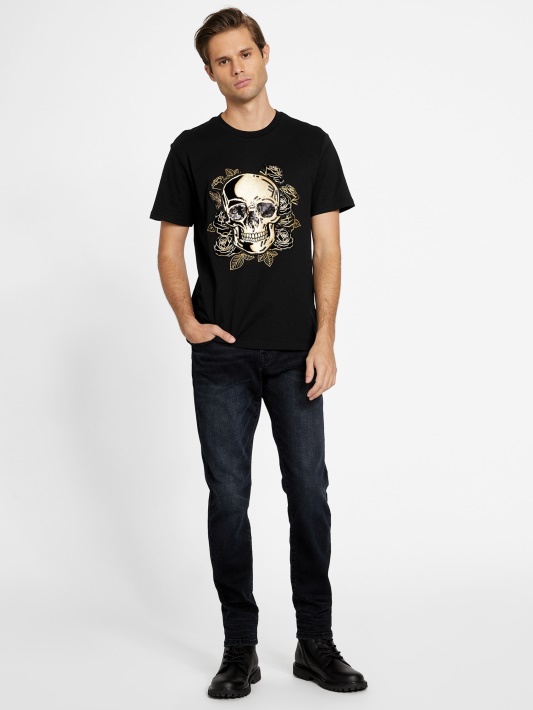 Atspėti, Dhine Crewneck Tee Jet Juoda